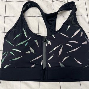 Zyia Black Rhombus Mirage Luxe bra size XS